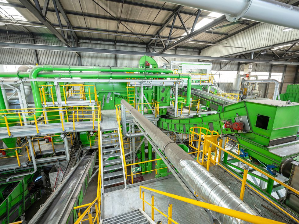 Stadler e-waste recycling plant